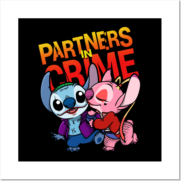 Partners in Crime Wall Art by Son Dela Cruz